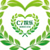 C7娱乐平台健康娱乐承诺图标 - 绿叶与心形组合