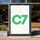 C7娱乐平台官方Logo，一个绿色的C7字母组合徽标