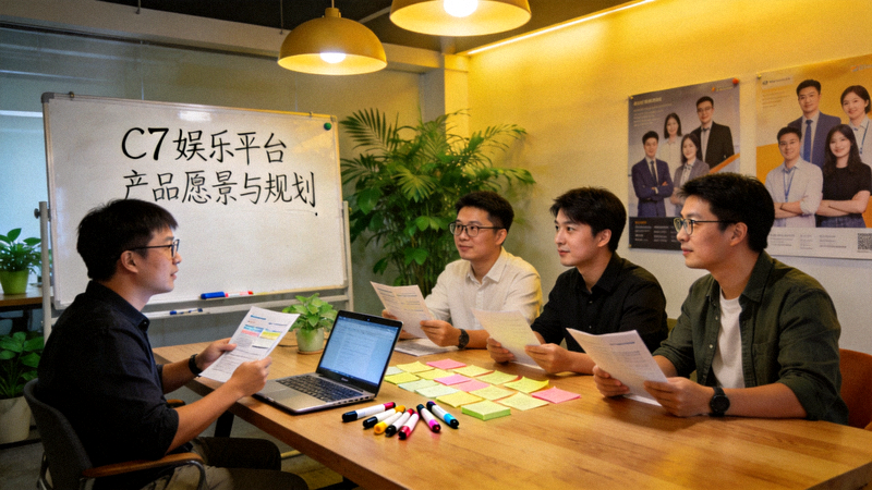 C7娱乐平台团队早期工作会议讨论产品愿景与规划